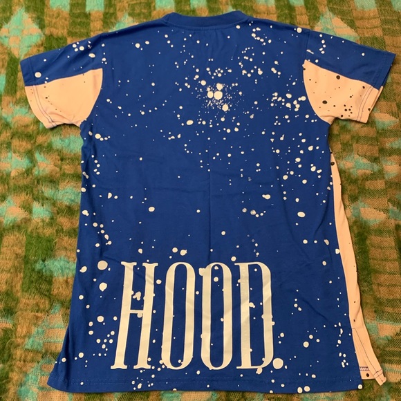 Classy & Hood Splatter 2-Tone Shirt - Picture 4 of 5